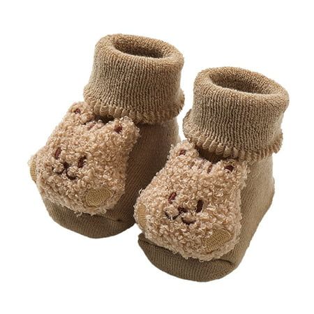 Quealent Baby Boys Shoes Boots Walkers Warm Winter Baby Shoes Cartoon ...