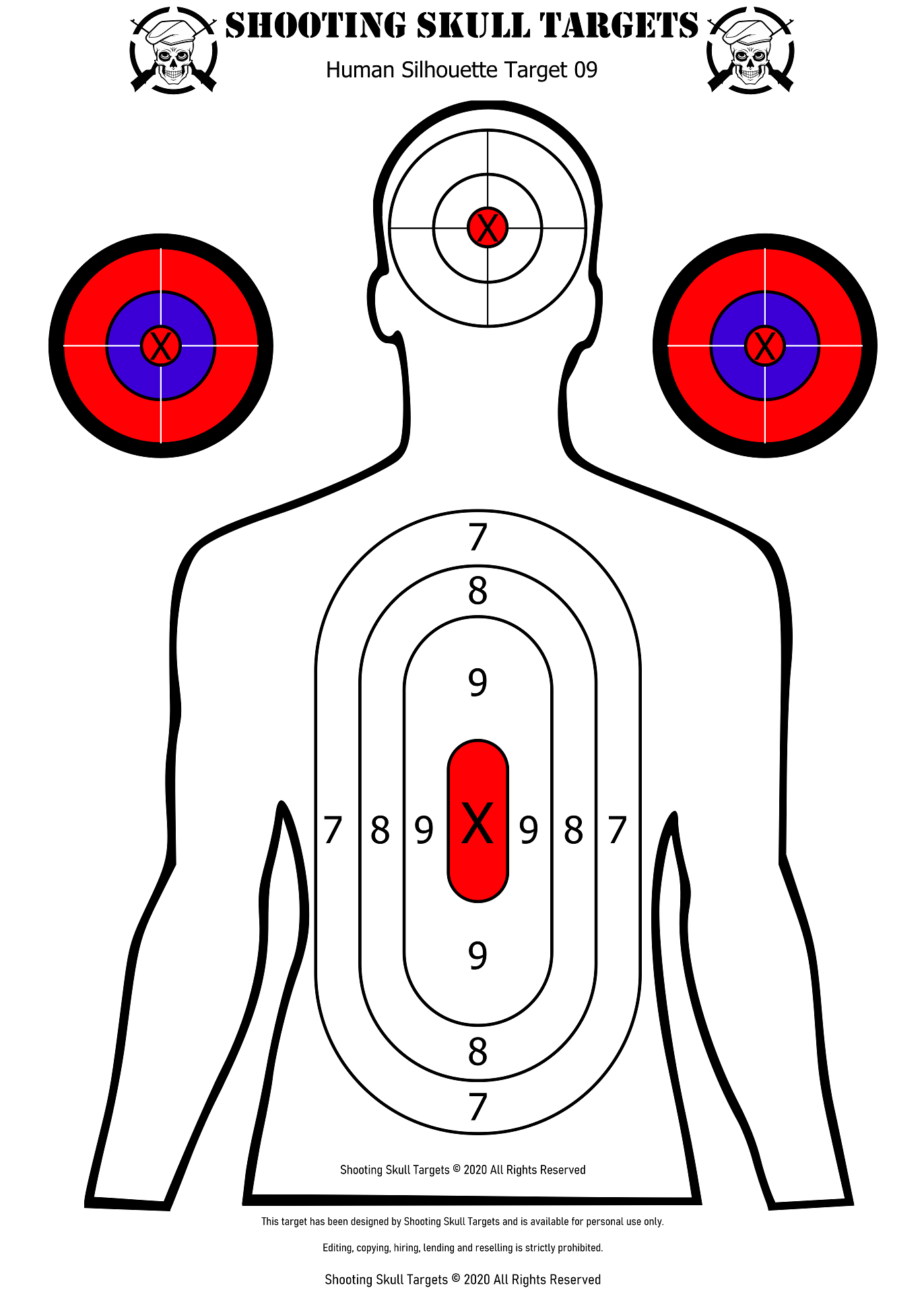 Air Gun Printable Targets - Printable Word Calendar