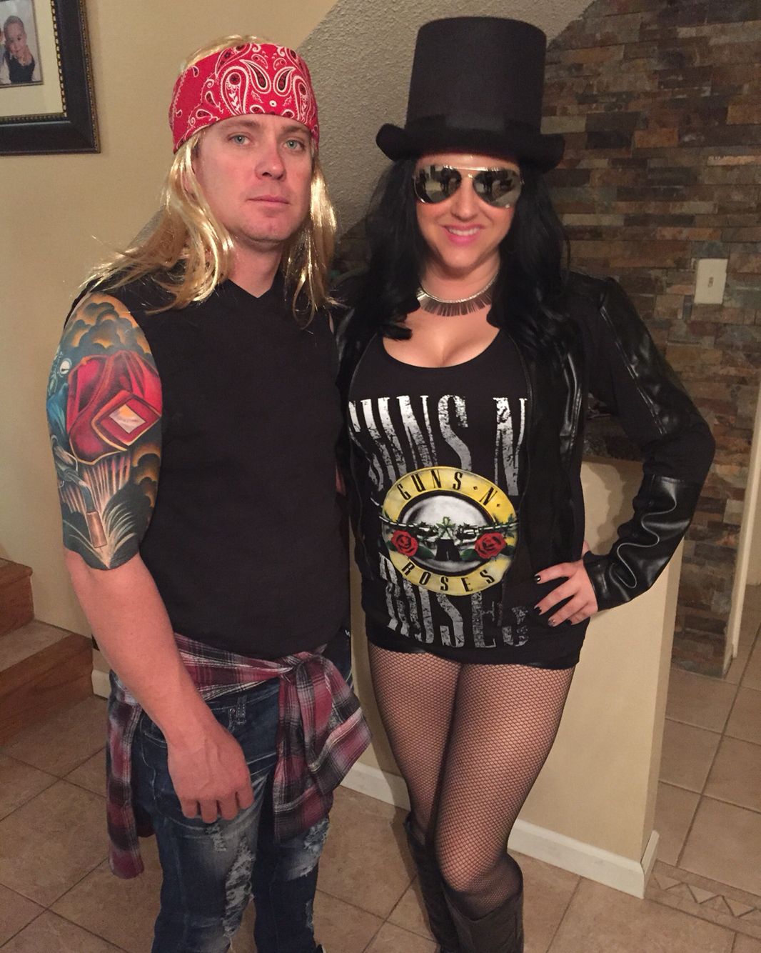 Axel and Slash Memorial Day, Special Occasion, Halloween Costumes, Punk ...