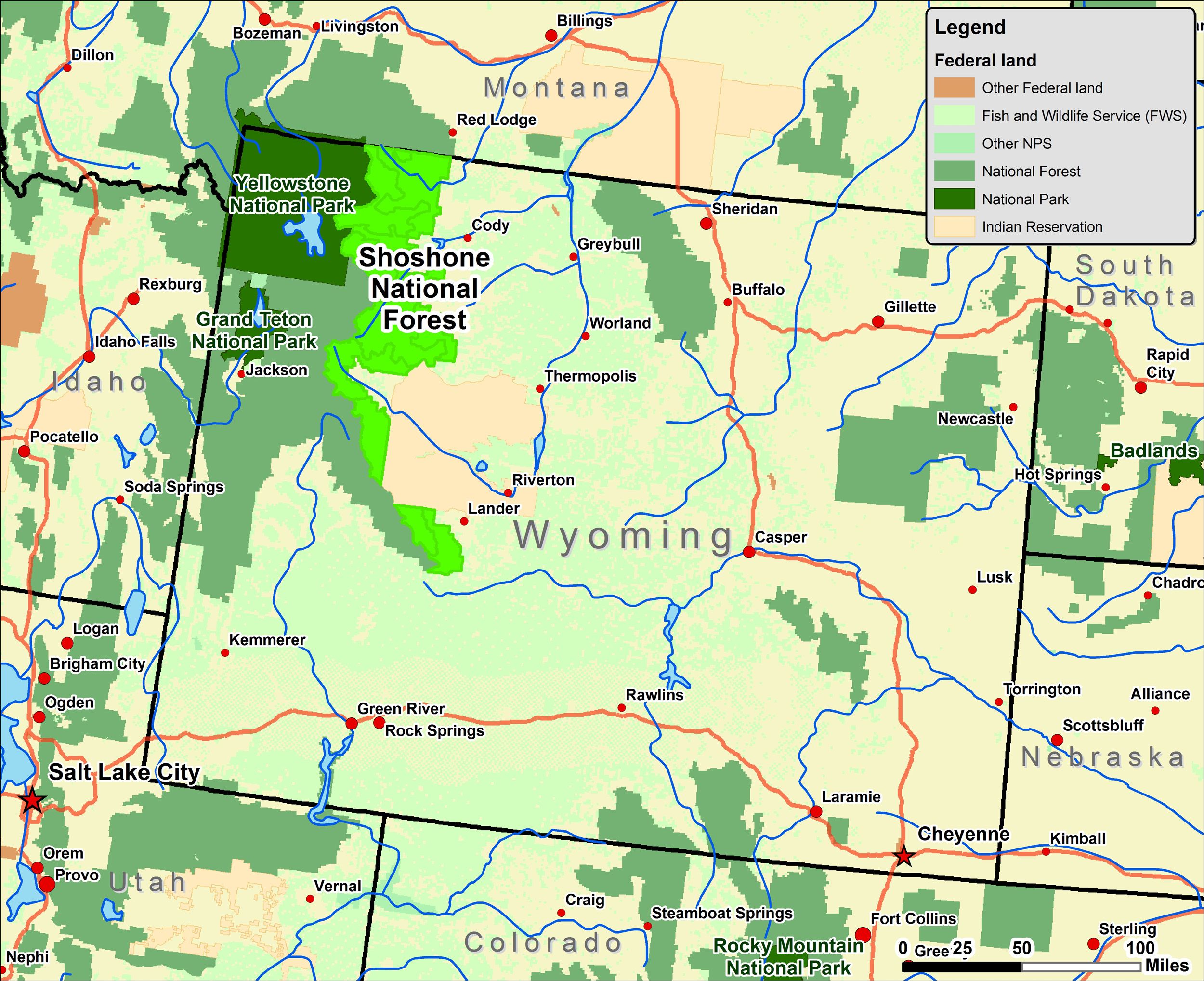 Exploring The Beauty Of Wyoming Landforms Map - Utah Geologic Map Portal