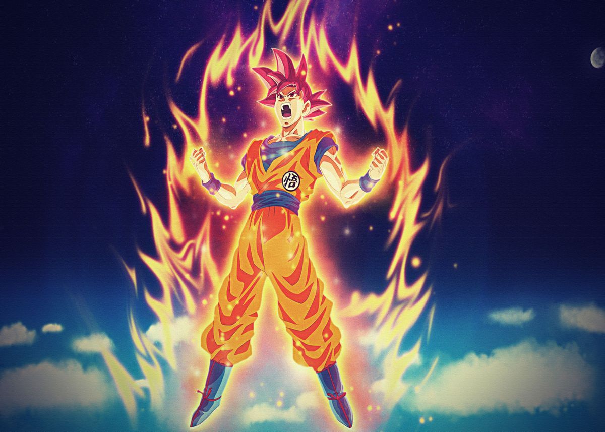 Fire Goku PFP