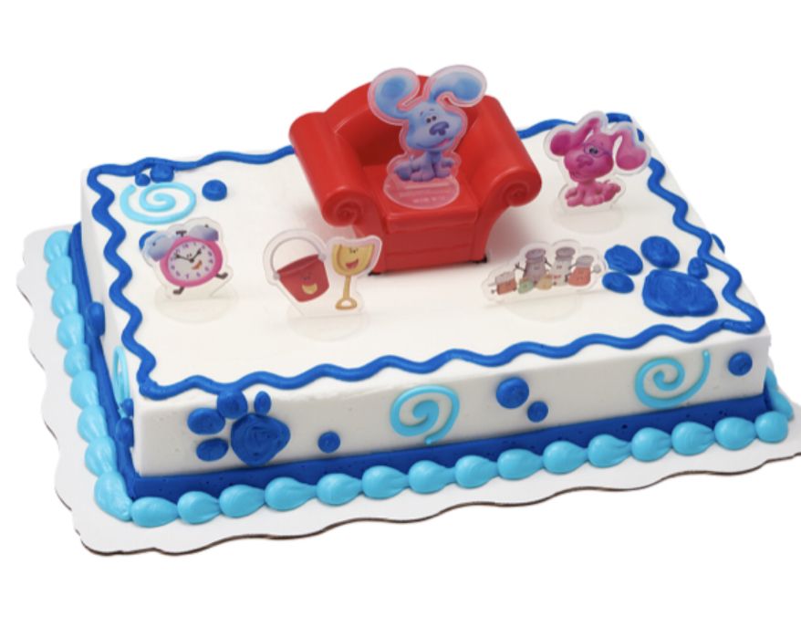 Blues Clues Cake By Walmart In Blue S Clues Birthday Cake 3990 | The ...