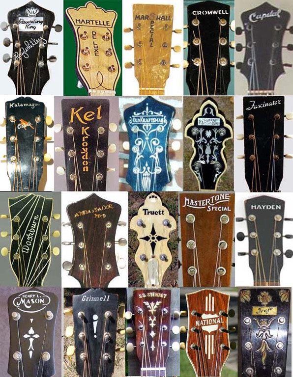 From 1929 through 1961, Gibson guitars made many other brands. Here are ...