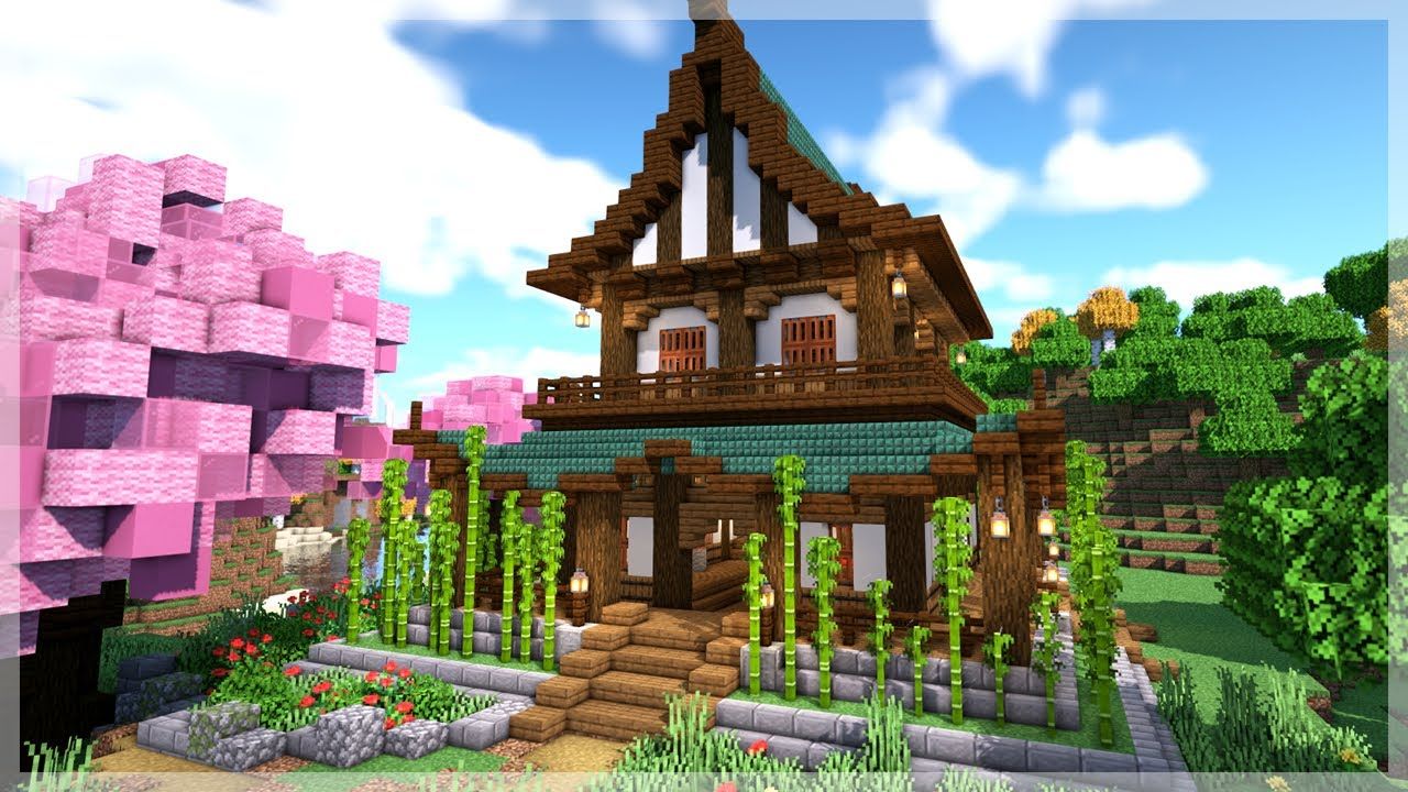 Minecraft Asian House