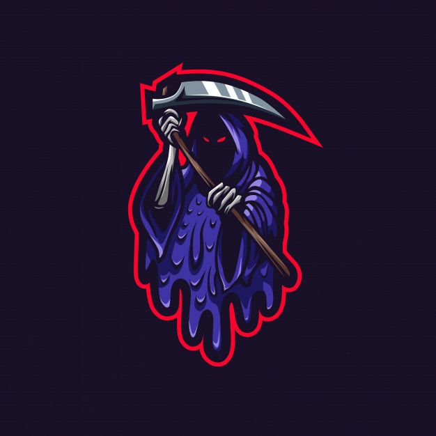 Reaper esport logo grime style Premium Vector | Free Vector #Freepik # ...