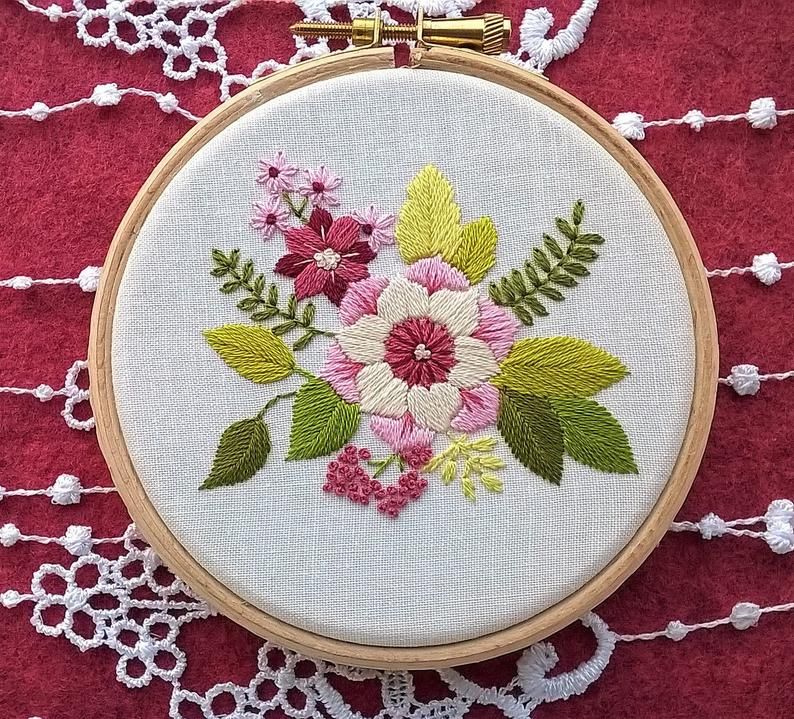 Beginner Embroidery Embroidery kits, Embroidery patterns, Embroidery