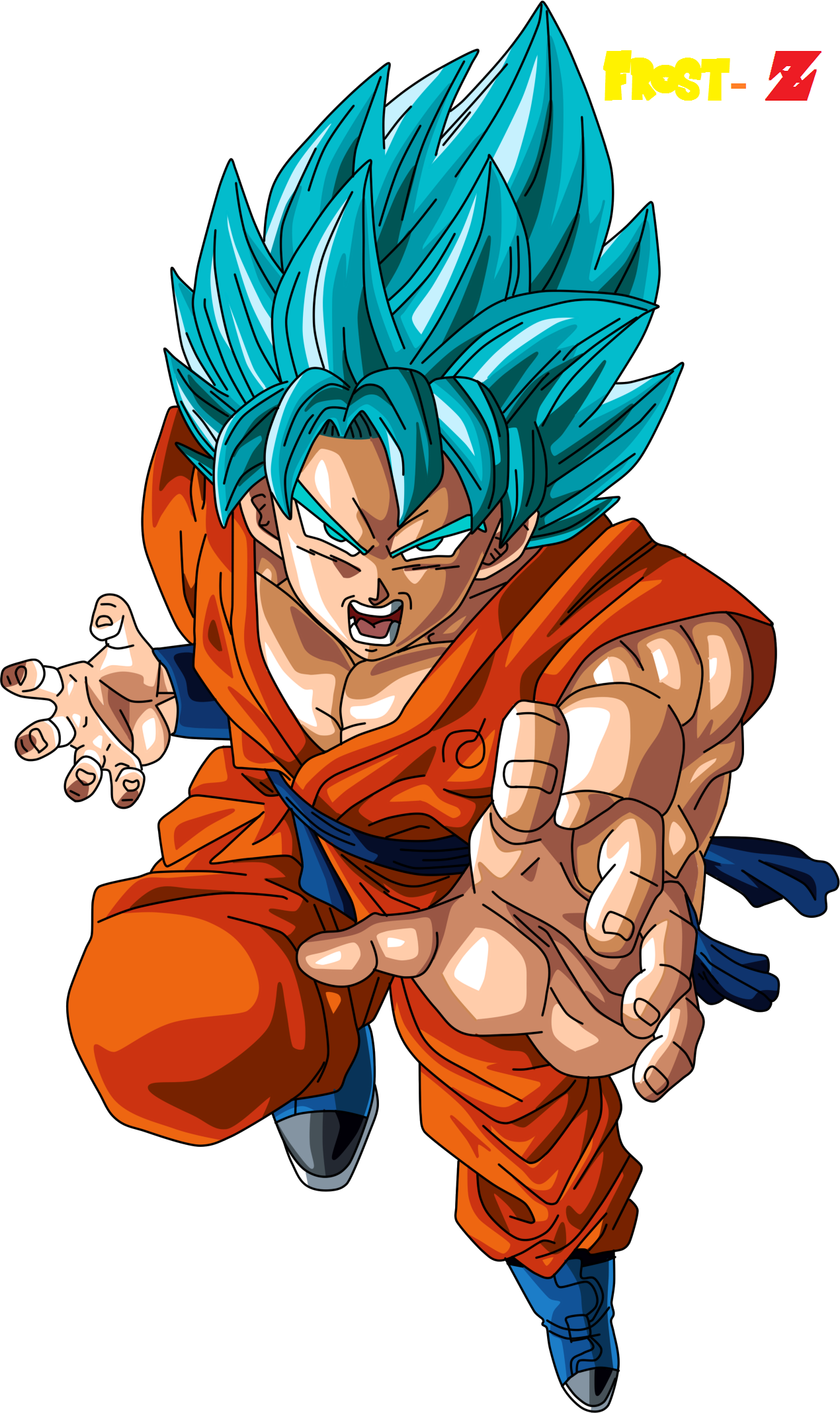 Goku Super Saiyajin Blue Personajes De Dragon Ball Personajes De Images