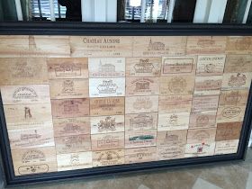 Wooden wine crate panels can be placed like tiles to cover walls ...