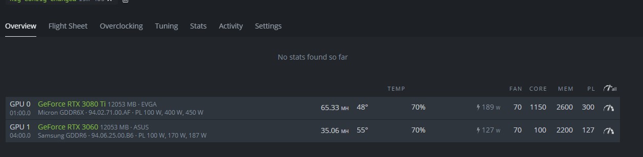 Help RTX 3080ti settings. How to improve OC : r/EtherMining