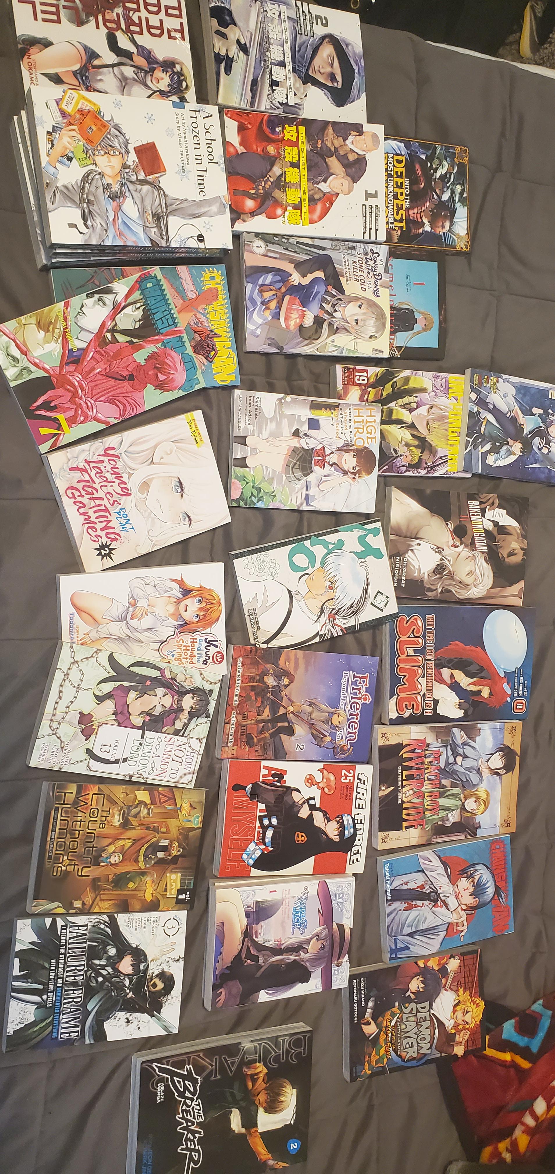 Bank has been broken by Jan haul : r/MangaCollectors