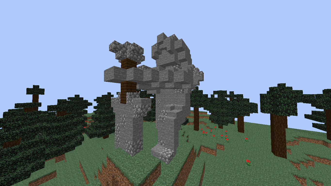 I made this statue in creative mode, thoughts? : r/Minecraft