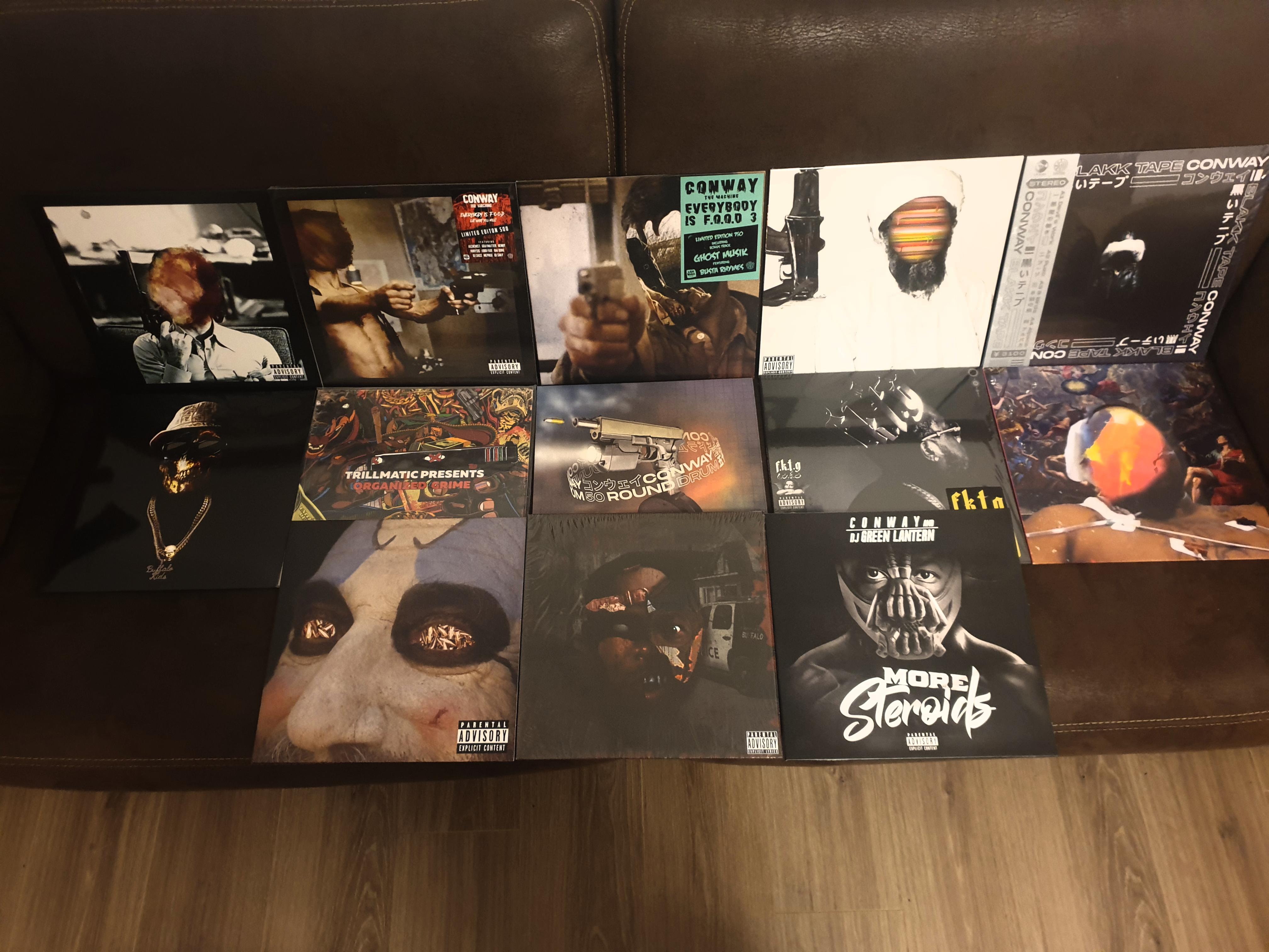 My Conway collection so far. Too bad the ones I'm missing are the ...