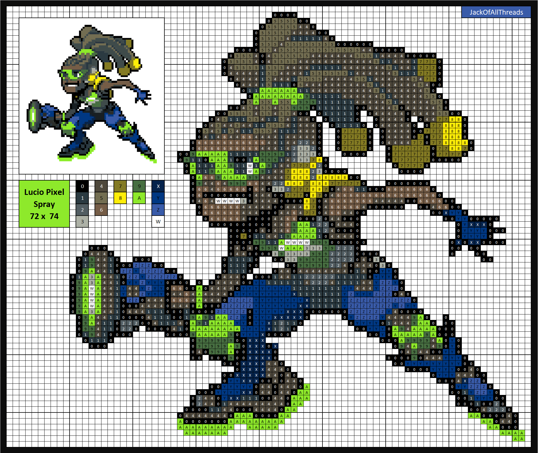 Minecraft Pixel Art Overwatch Grid - Pixel Art Grid Gallery