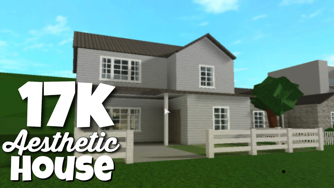 Bloxburg | 17k aesthetic house ~speedbuild~ - YouTube