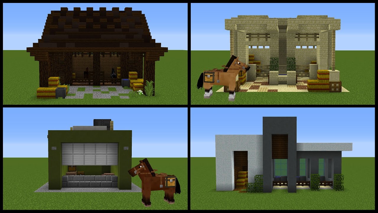 Horse Stable Ideas Minecraft