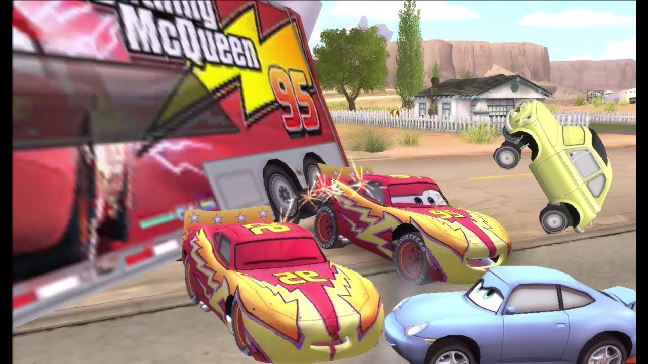 Disney Pixars Cars Movie Game - Sleepy Mcqueen 65 - Napping New Paint ...