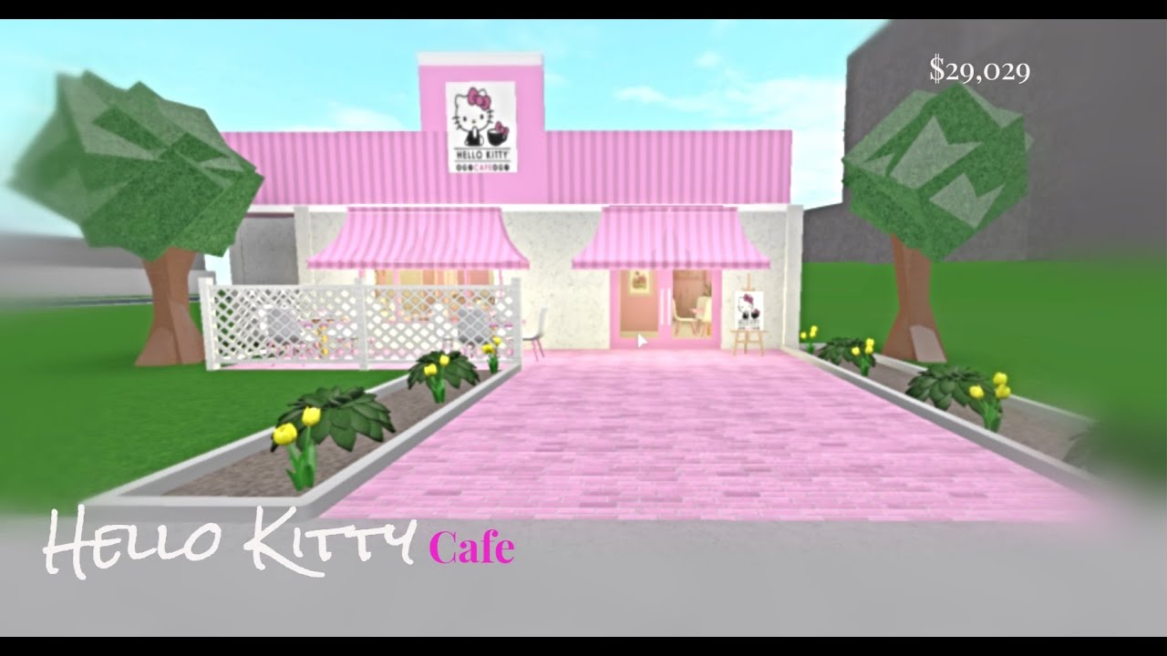 Hello kitty cafe ideas roblox