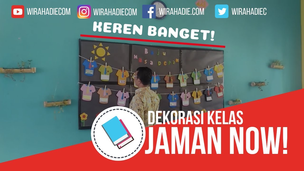  Dekorasi  Ruang  Kelas  Jaman Now Keren Banget YouTube