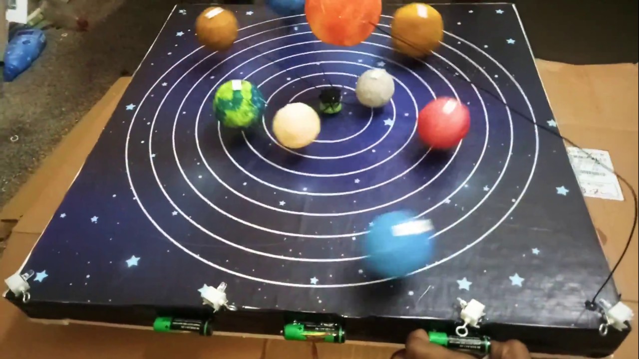 Solar System School Project Model