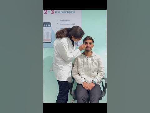 Conjunctival & Corneal reflex- test of 5th cranial nerve for # ...