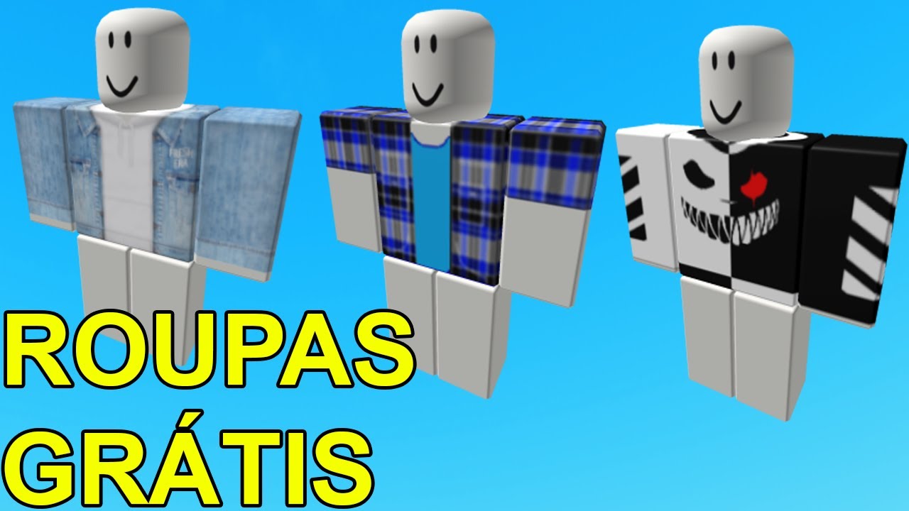 ROUPAS GRATIS NO ROBLOX #Shorts - YouTube