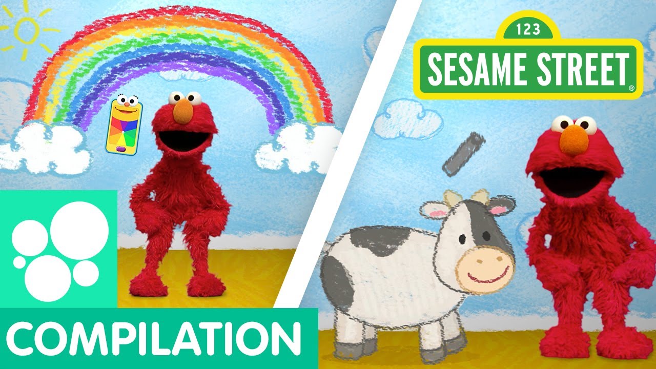 Sesame Street: Make Arts and Crafts with Elmo | Elmo's World ...