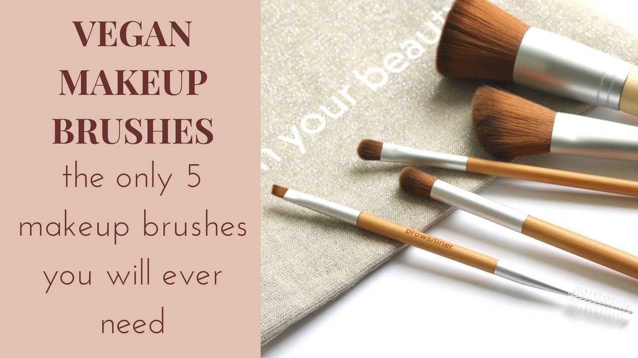 The Best Vegan Makeup Brushes (Elate Cosmetics Vegan Brush Set)