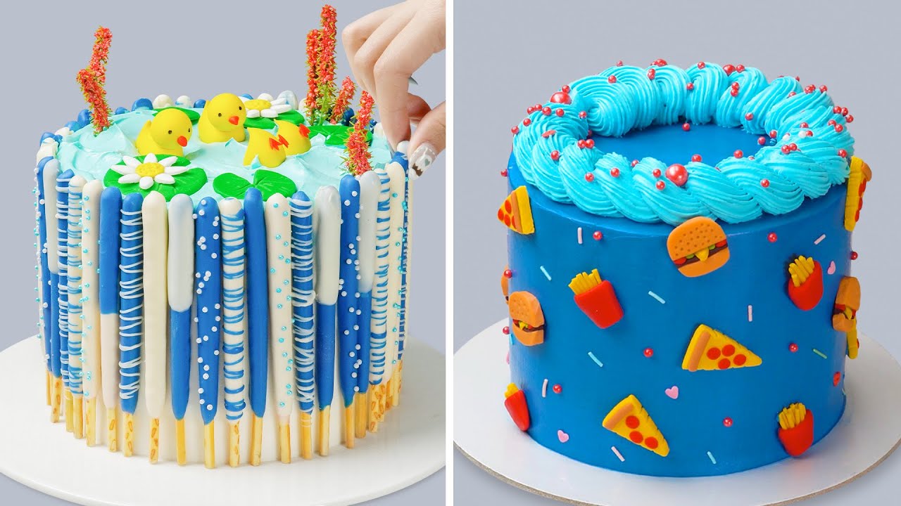 5 video cake decor videos tuyệt đẹp với những ý tưởng trang trí bánh độc đáo