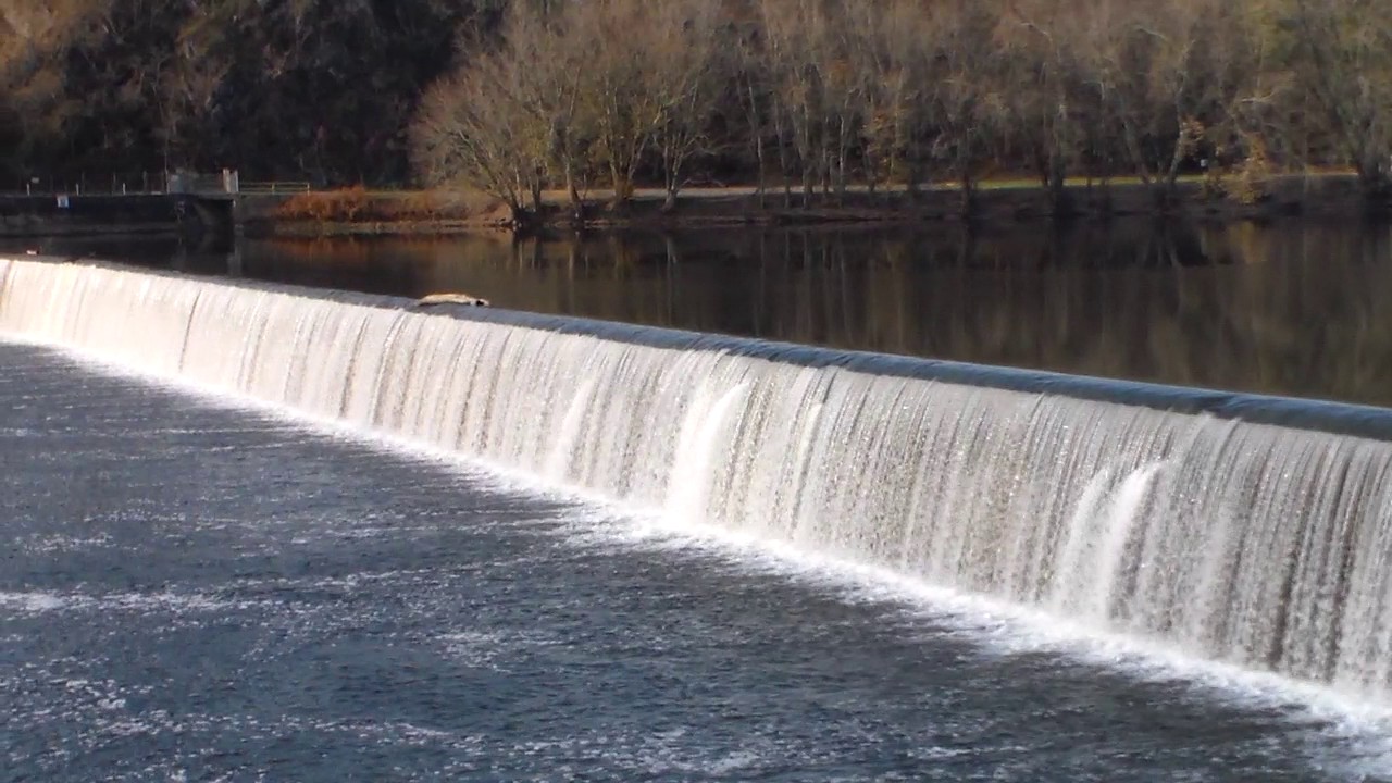 Potomac River Dam Number 5 (Five) - Low Flow Reveals Major Defects ...