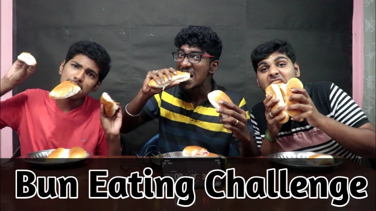 Bun Eating Challenge | Tamil | Food | Dharma Sangadam | Food Challenge ...