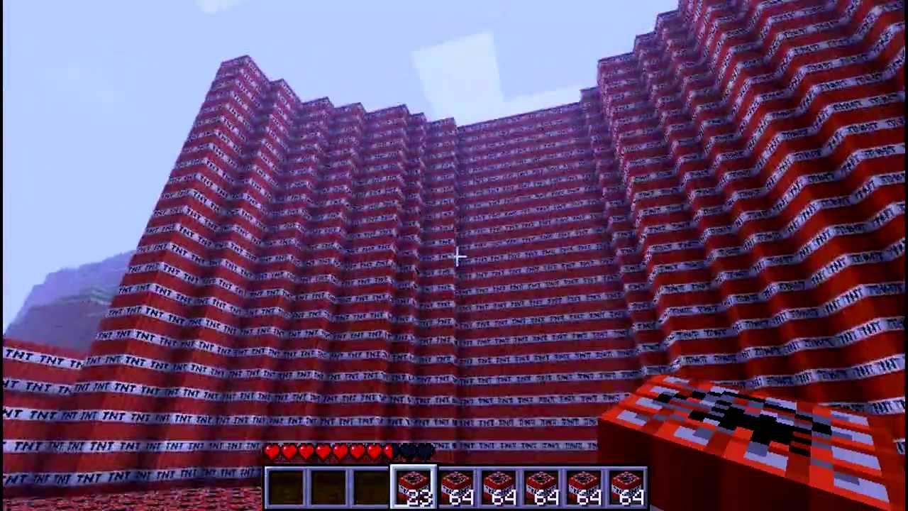 Biggest TNT explosion in MINECRAFT!! [Part 1] - YouTube