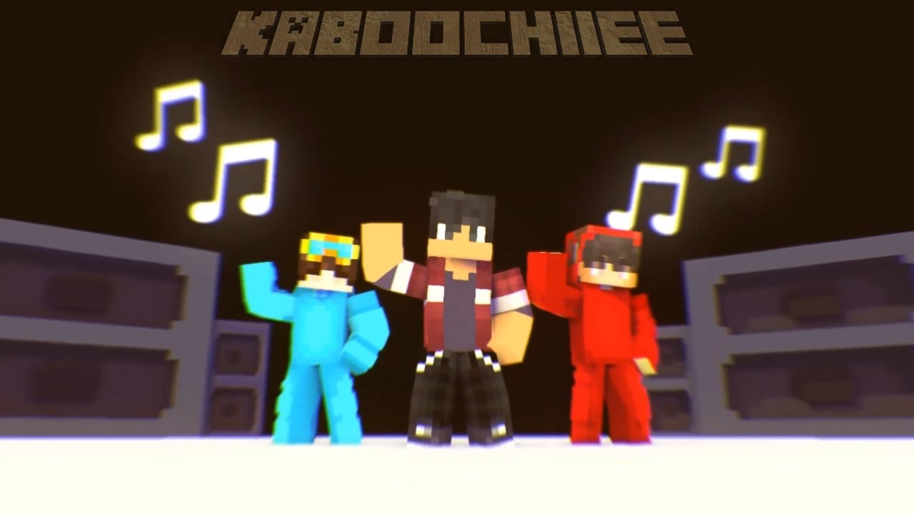 BITE ME DANCE AARON, NICO & CASH | APHMAU AND FRIENDS | Minecraft ...