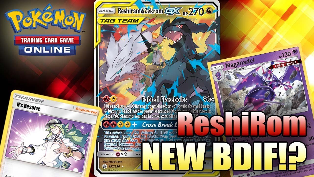 RESHIRAM AND ZEKROM GX IS THE NEW BDIF!? (Card Review + Deck Ideas ...