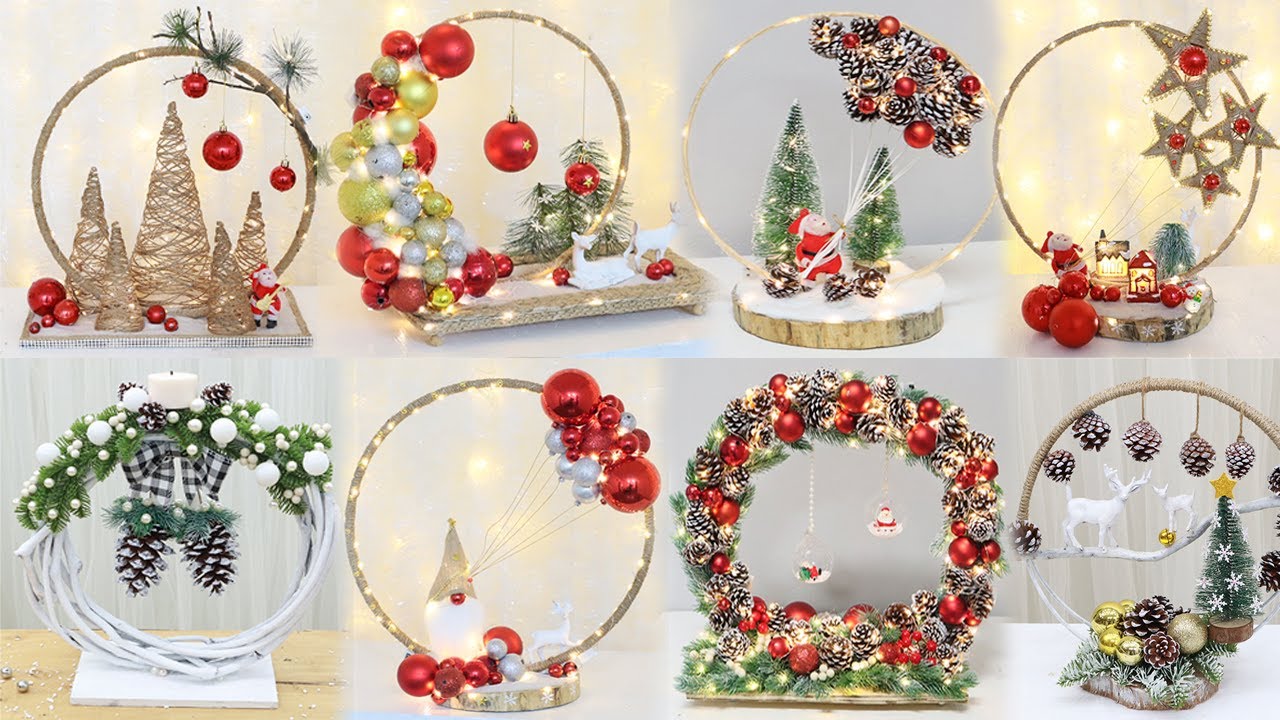 Amazing & Elegant, 10+ DIY Christmas Table Decorating Collection ...