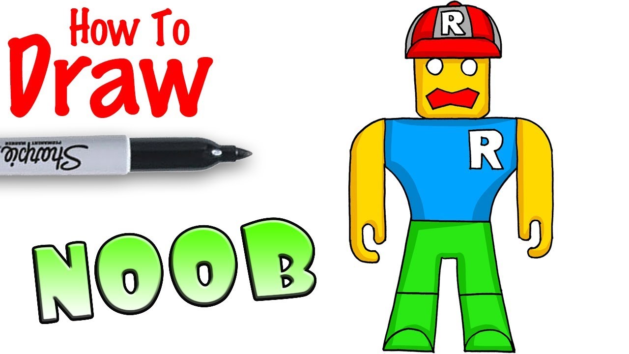 How To Draw A Roblox Person Its very easy to draw bacon hair if you get ...