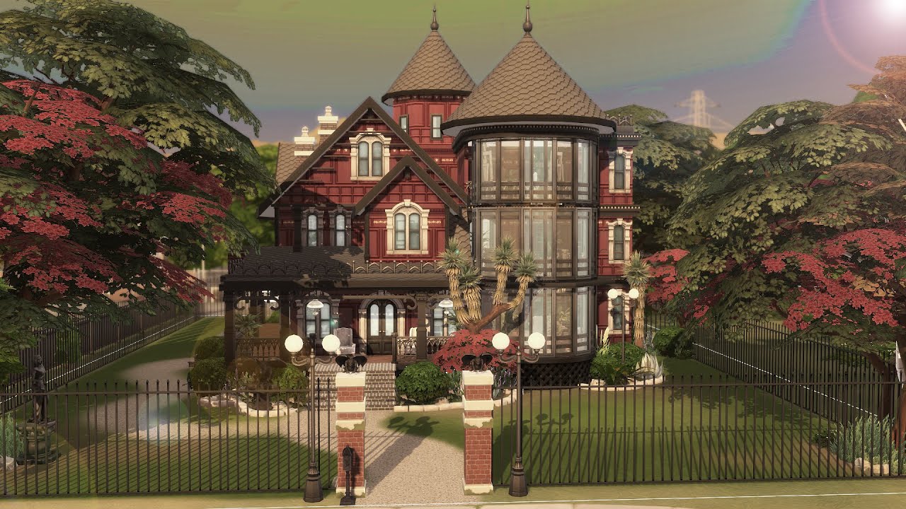 Sims 4 Victorian House CC