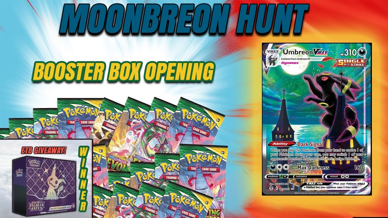 Umbreon Hunt Pt II - Evolving Skies Booster Box RIP! Paldean Fates ...