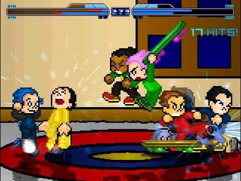 Mugen Otis (Newgrounds) 4v4 Party - YouTube