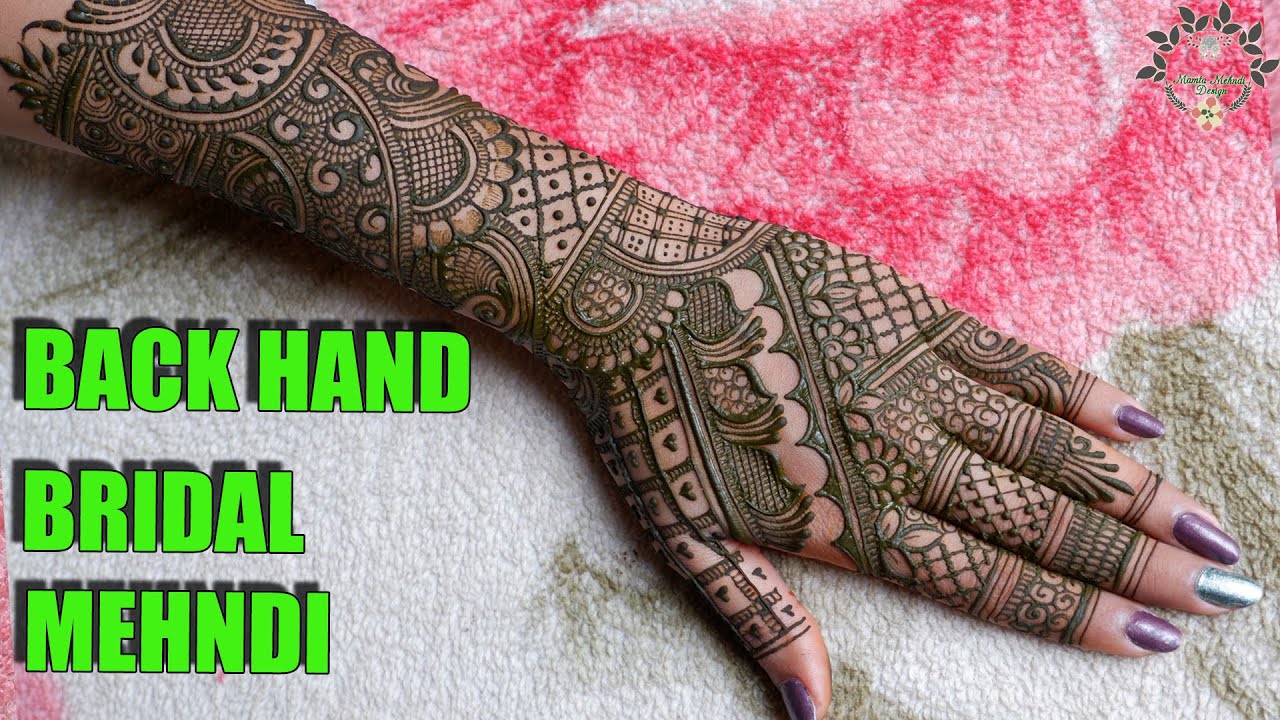 The Ultimate Collection of Top 999+ Bridal Mehndi Design Images ...