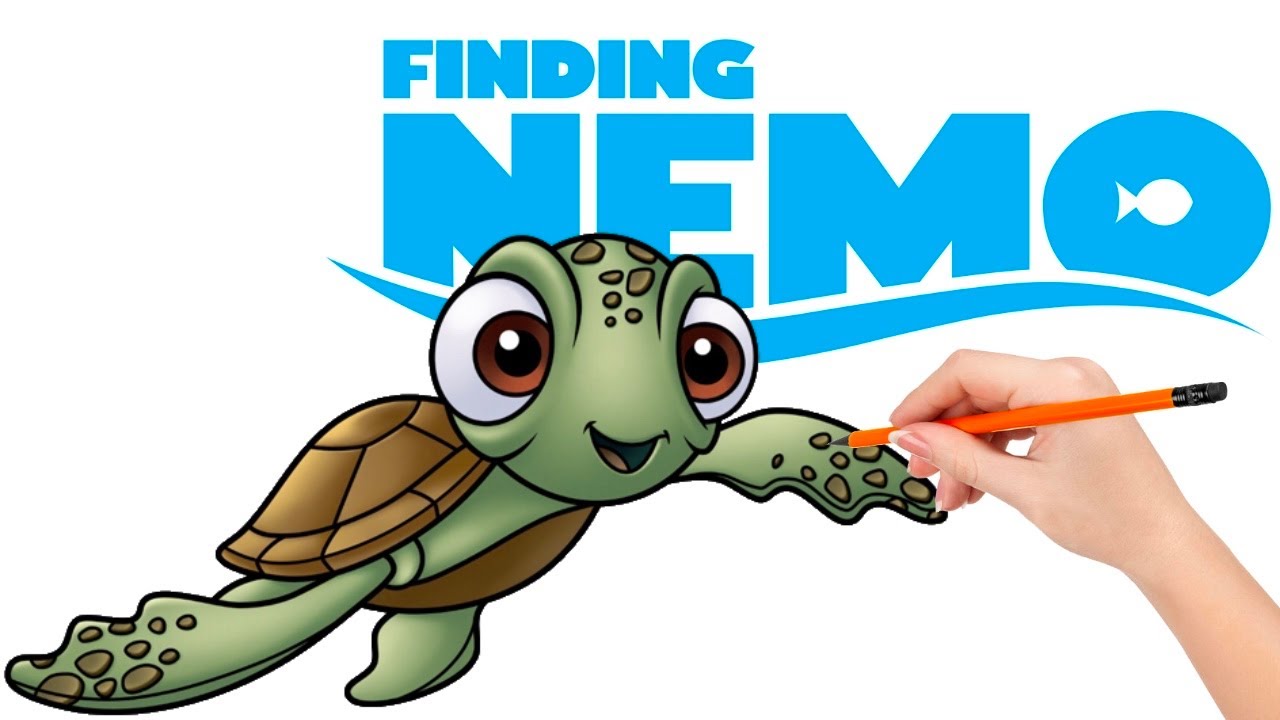 Finding Nemo Dory And Squishy Drawing