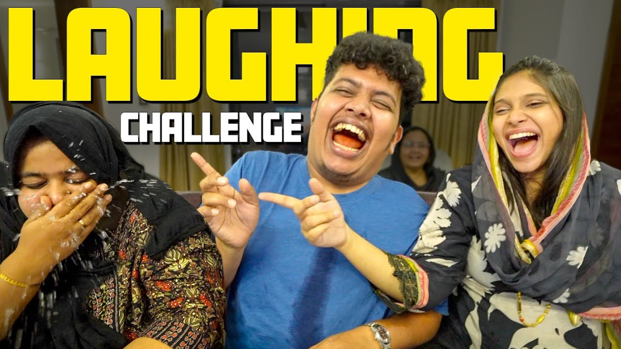 Laughing Challenge with Alia & Asifa 🤣 | Irfan's View ️ - YouTube