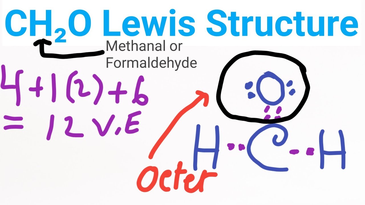 Draw The Lewis Structure Of Ch2O