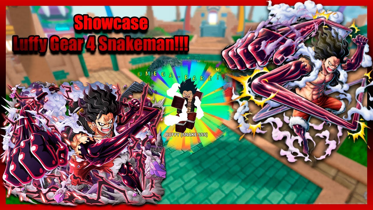 [LVL80 MAX] Showcase Luffy Gear 4 Snakeman ALL Star Tower Defense ...