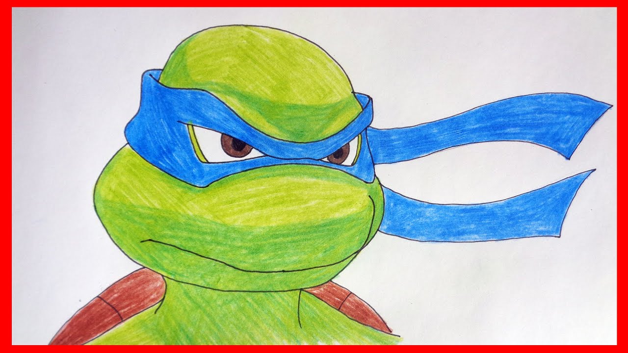 Ninja Turtles Drawing 6