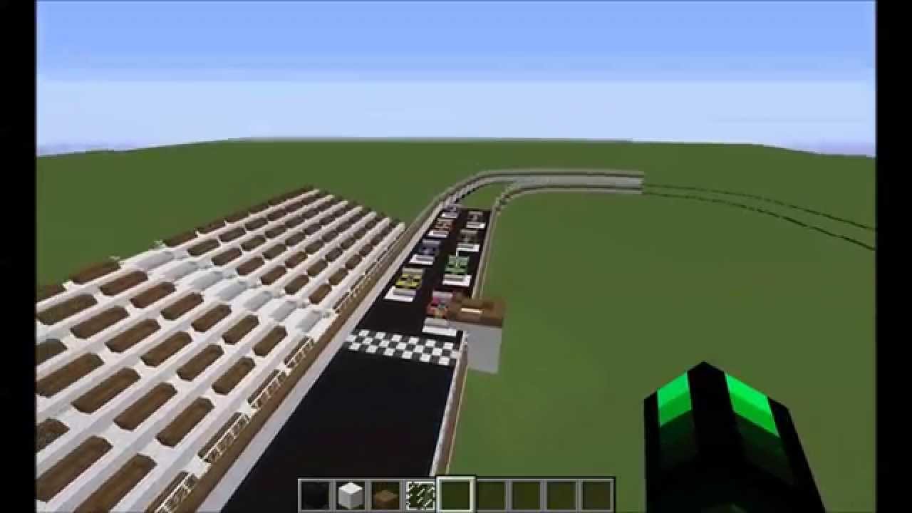 Minecraft Racing Track