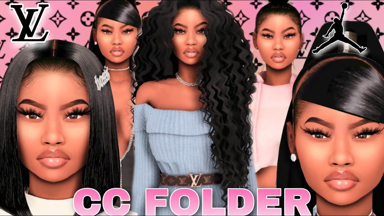 Sims 4 African American Hair Cc - 2024 HairStyles Ideas