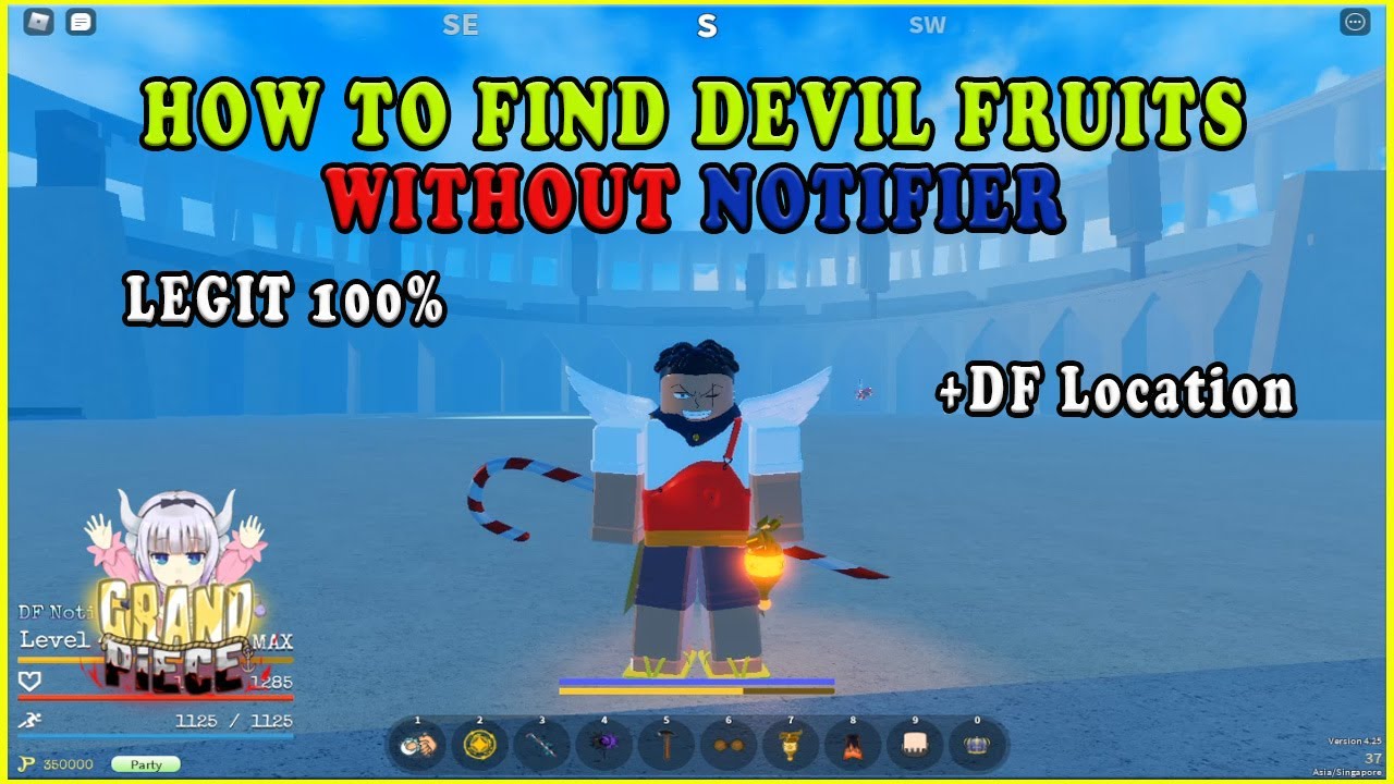 HOW TO FIND DEVIL FRUITS WITHOUT NOTIFIER! [GPO] - YouTube