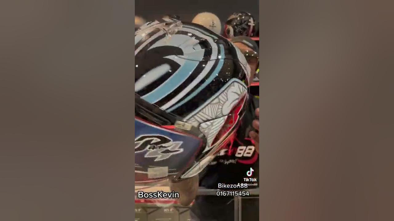 Helmet TSR RAM 4 di BIKEZON88 johor - YouTube