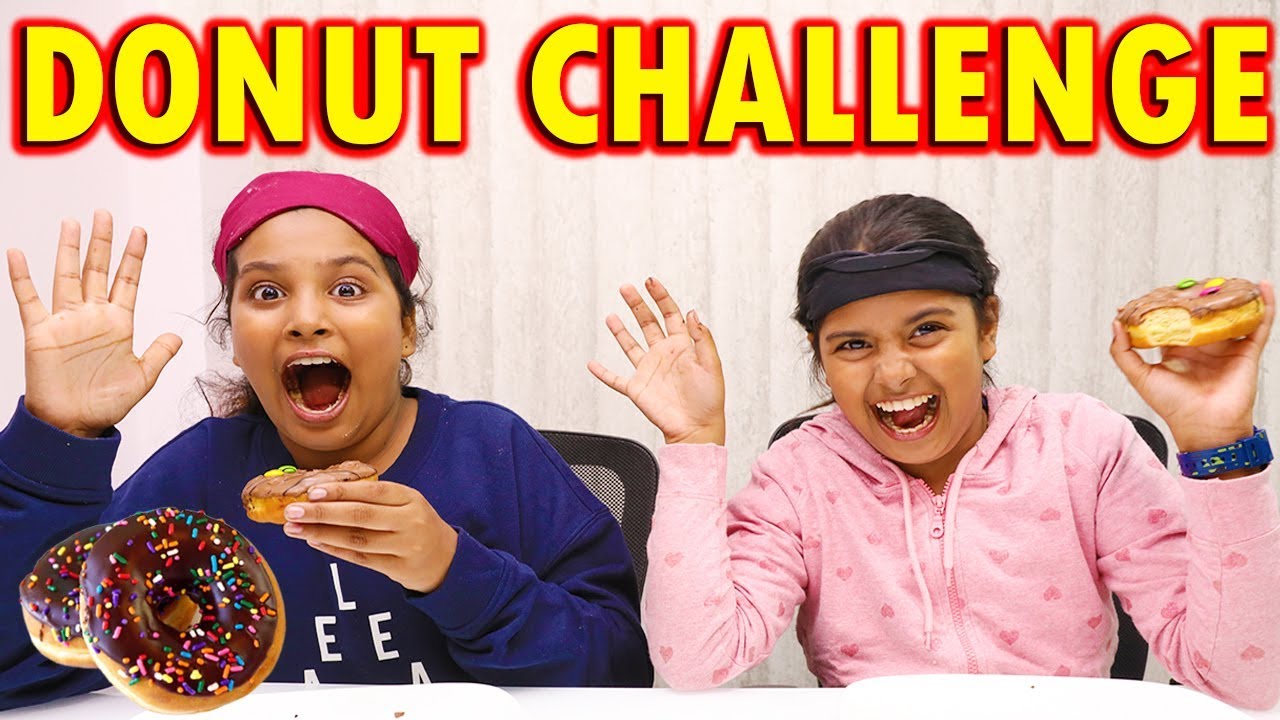 DONUT Challenge | The Ultimate Doughnut Challenge #w Twins | Challenge ...