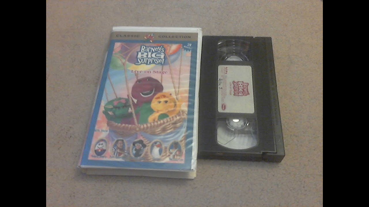 Barney's Big Surprise 1998 VHS (Canadian Copy) - YouTube